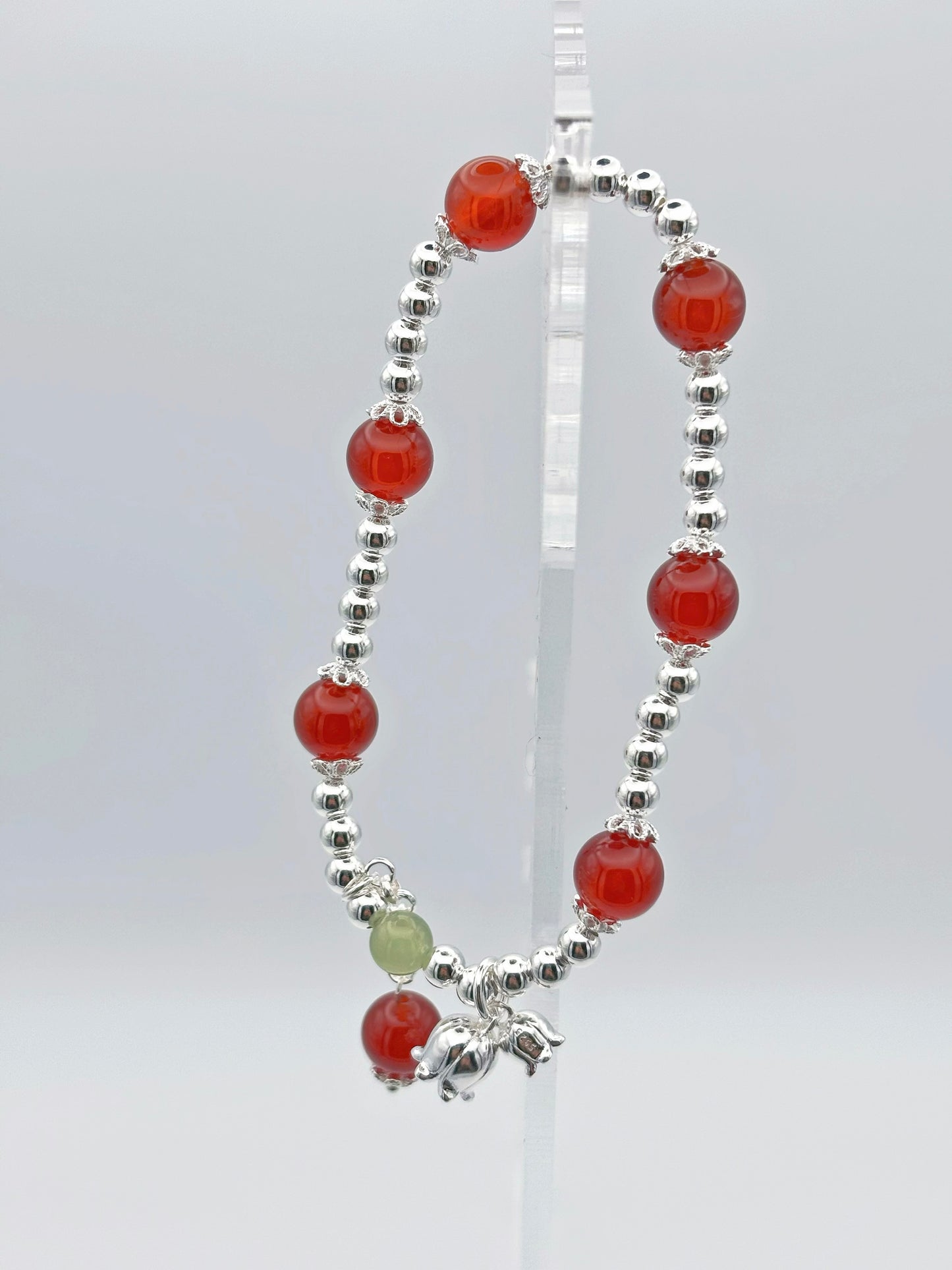 Farbenzauber-Armband aus 925er Silber