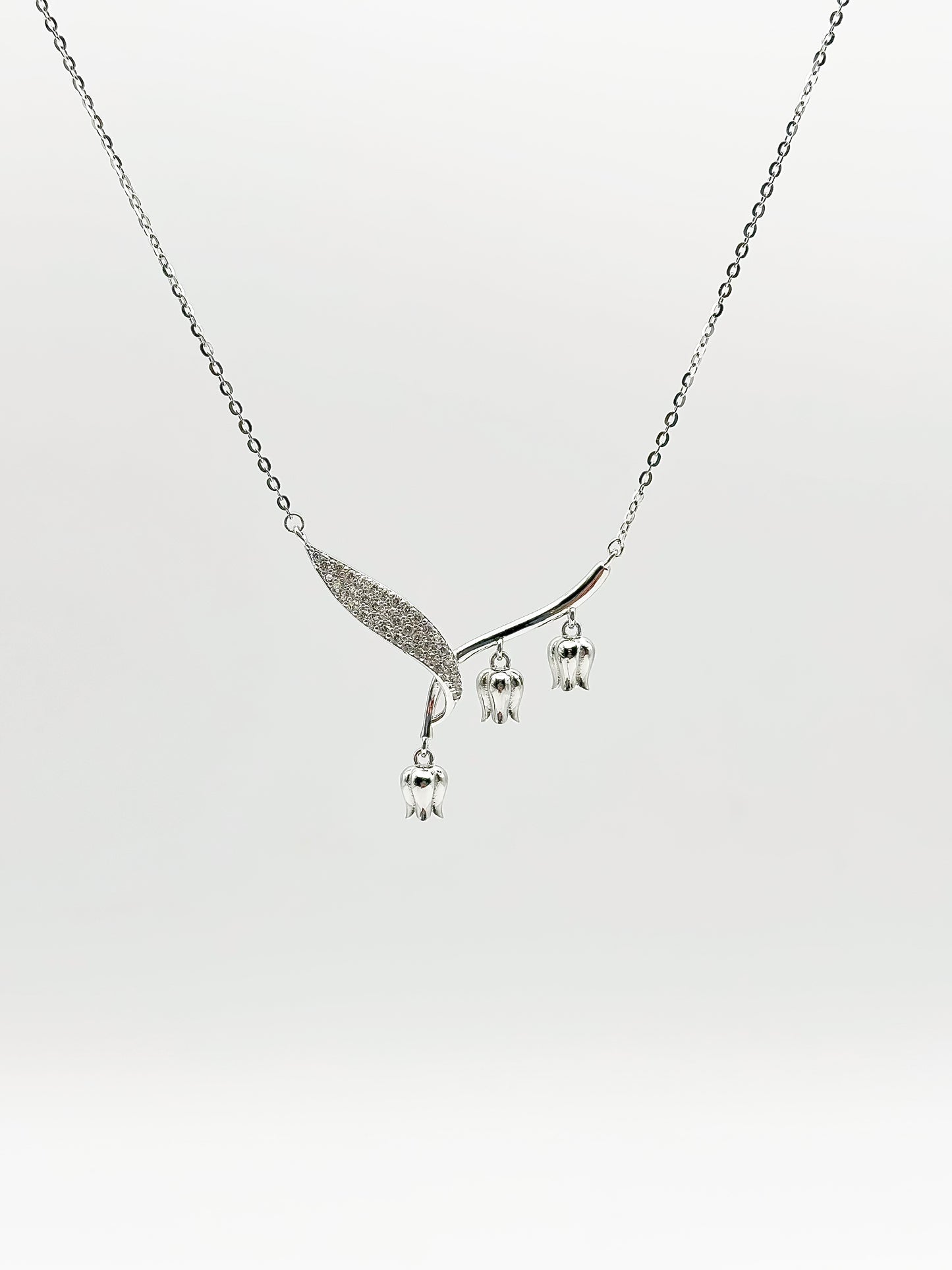 Lily Elegance 925 Silber Halskette